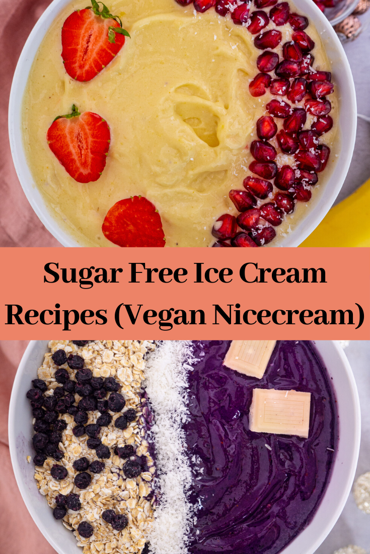 Sugar Free Ice Cream Recipes Vegan Nicecream