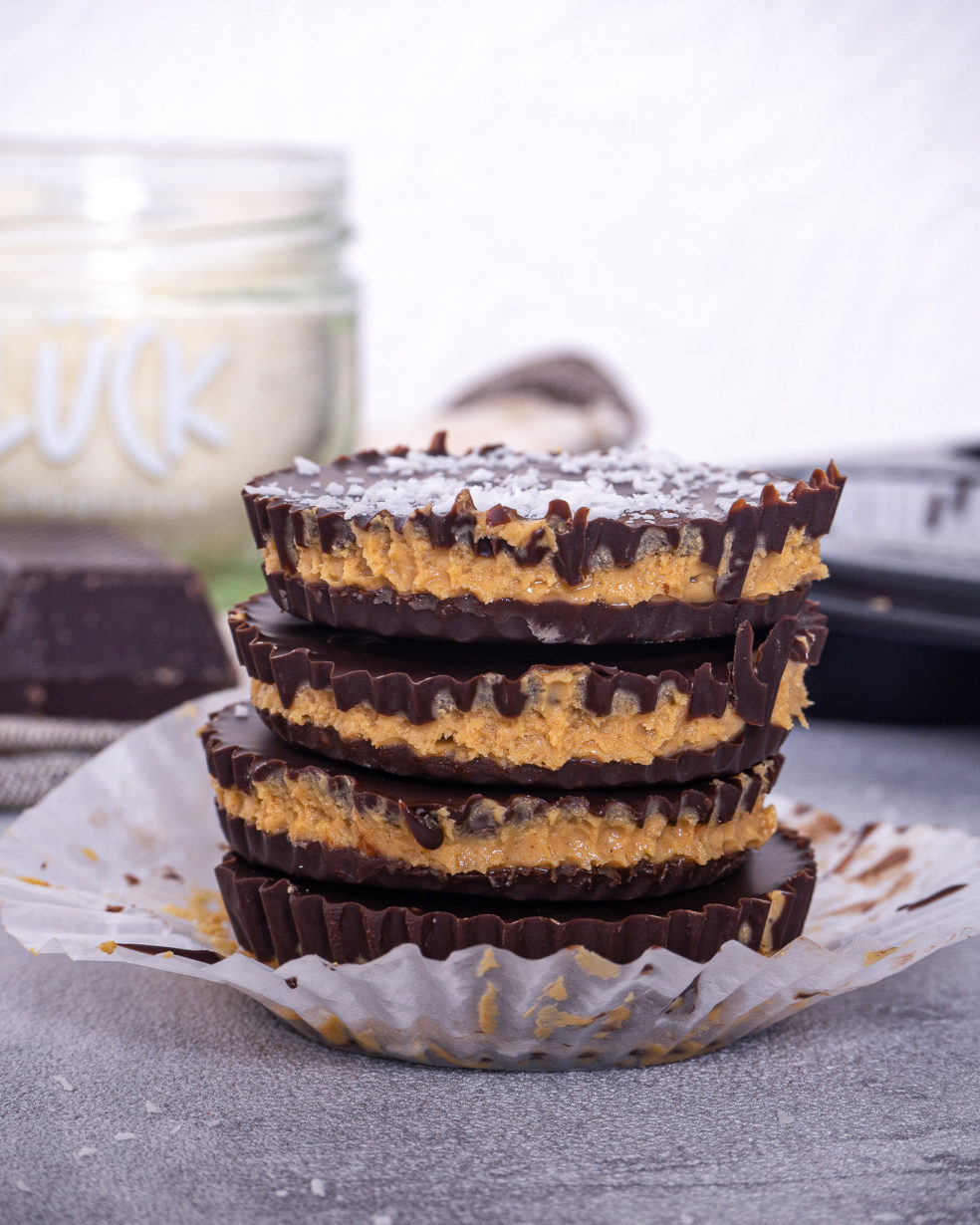 Peanut Butter Cups Rezept (Reese´s Cups in Vegan)
