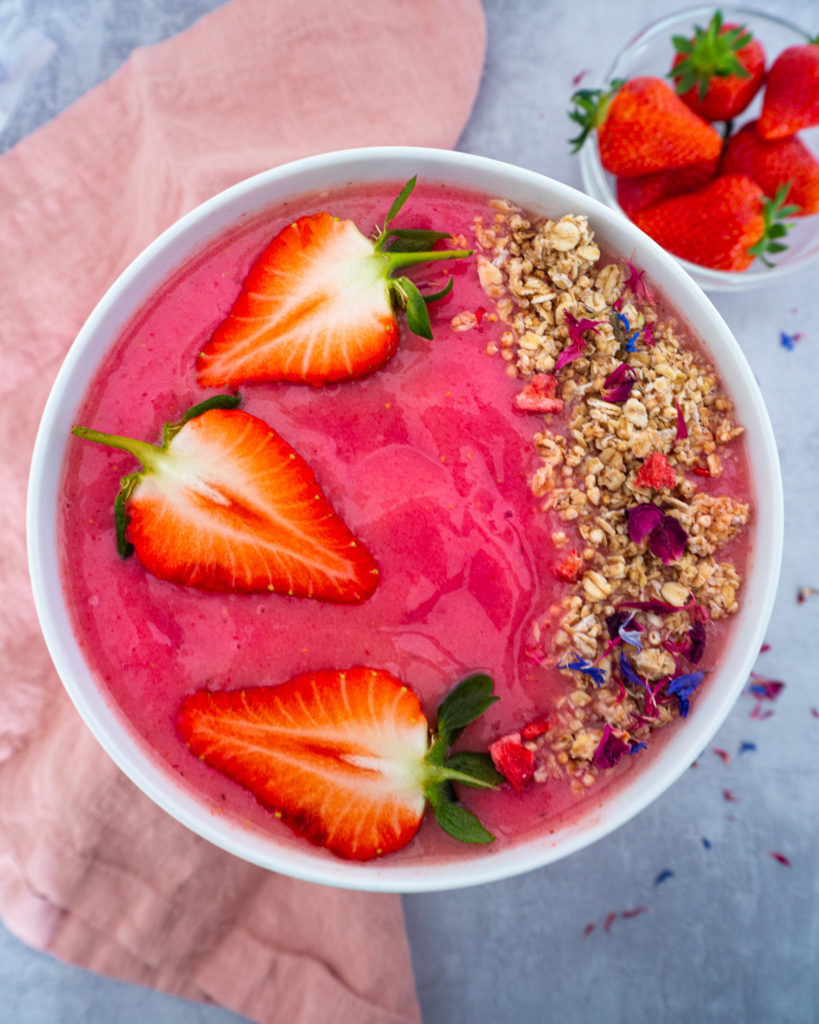 Two Healthy Smoothie Bowl Recipes (Gluten Free & Vegan)