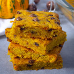 Kürbis Kuchen Blondies Mini