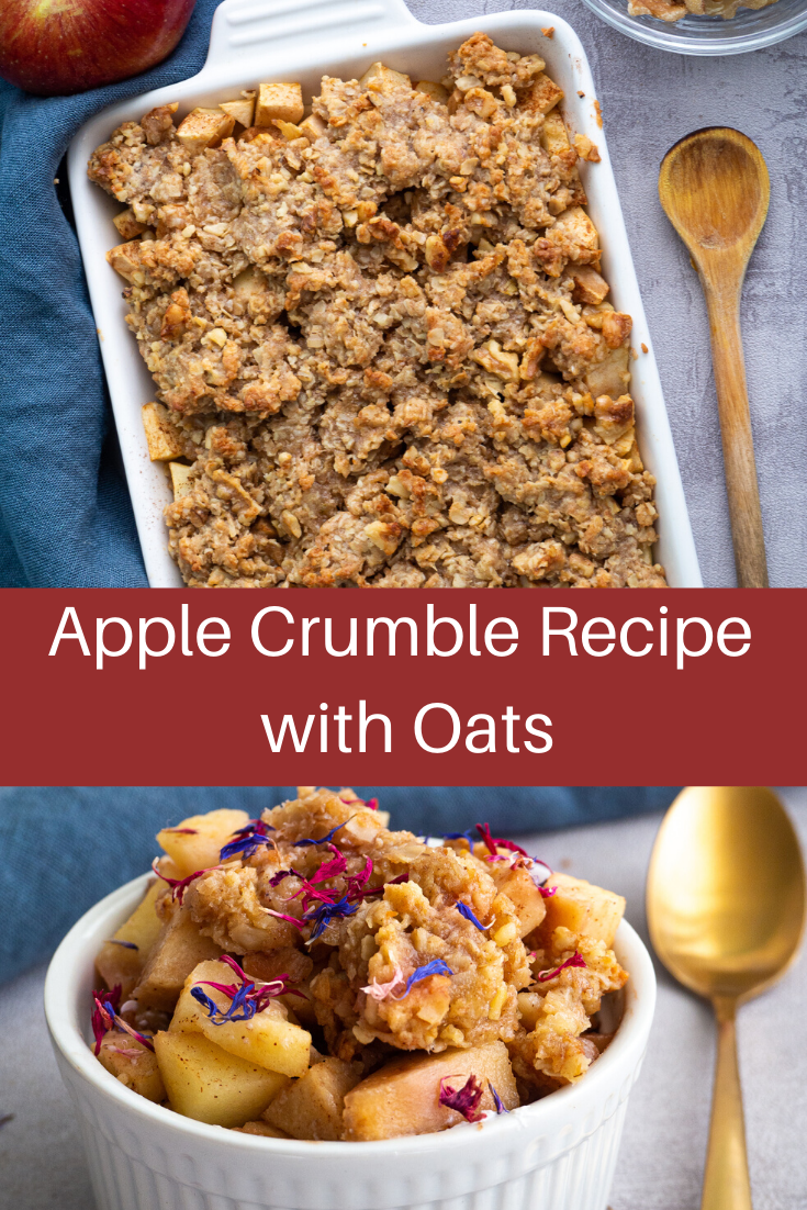 Apple Crumble Recipe With Oats Vegan 7501