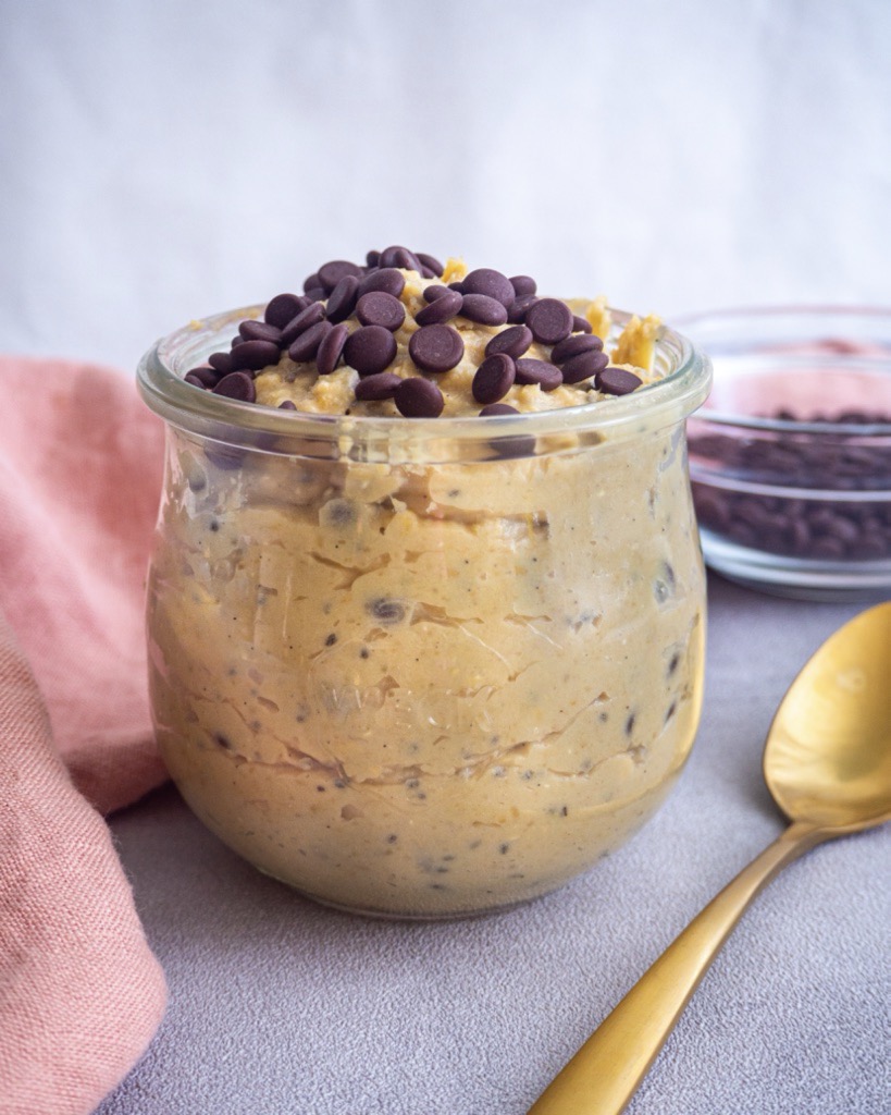 Healthy Cookie Dough recipe without eggs