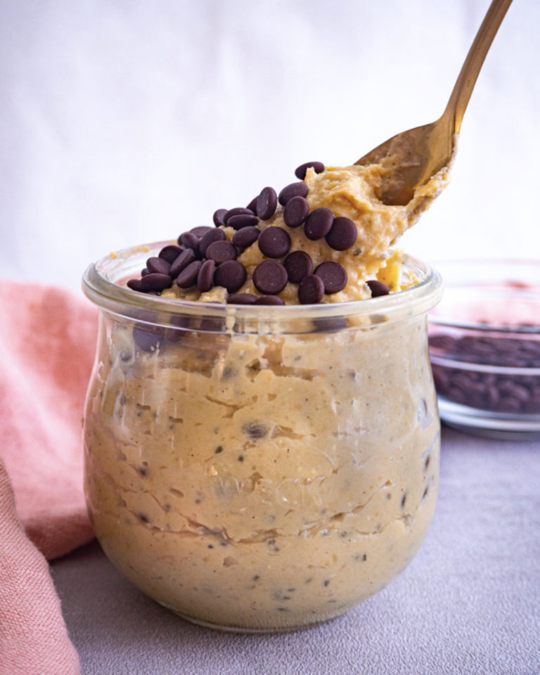 Healthy Edible Cookie Dough Recipe without Eggs