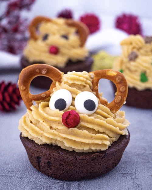 Cupcake Reindeer Mini