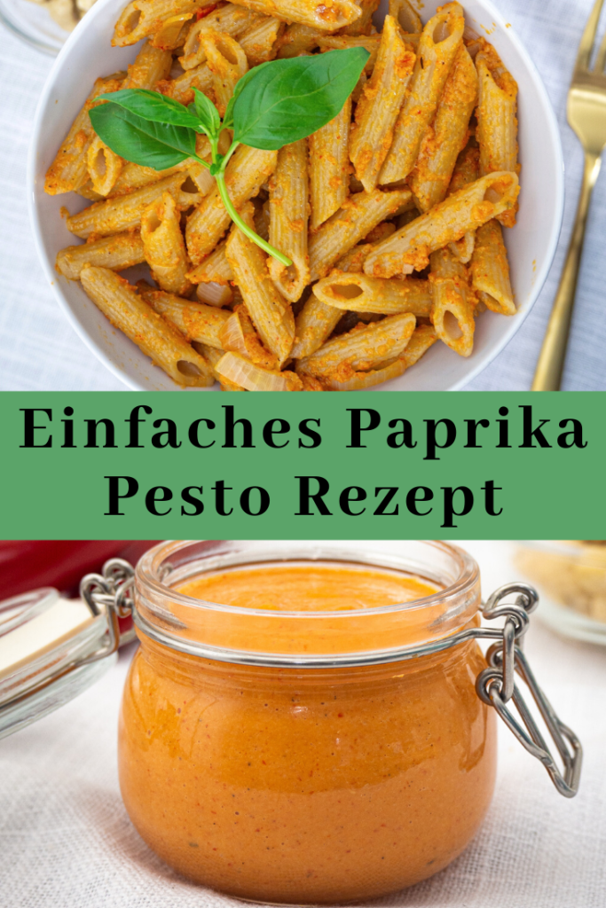 Einfaches Paprika Pesto Rezept