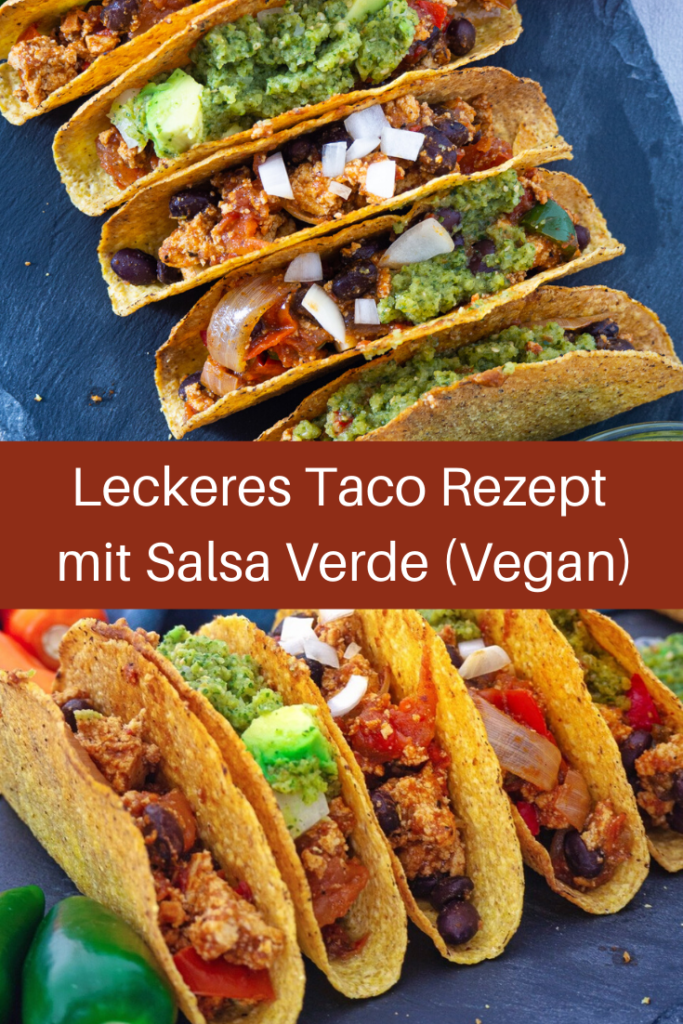 Leckeres Taco Rezept mit Salsa Verde