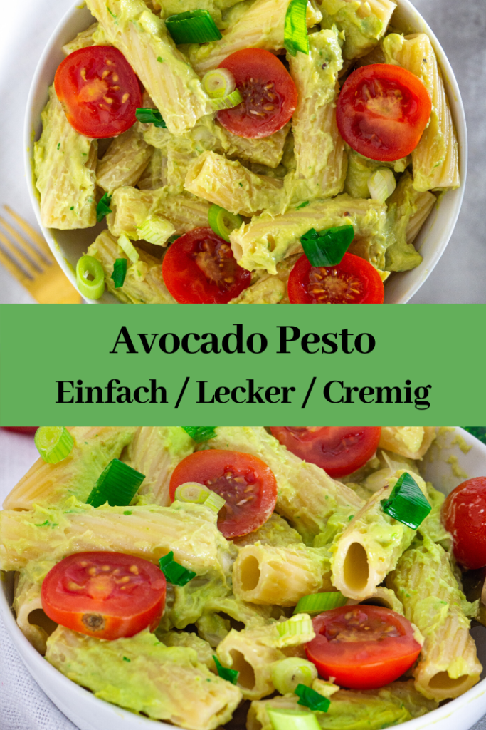 Avocado Pesto schnell und einfach