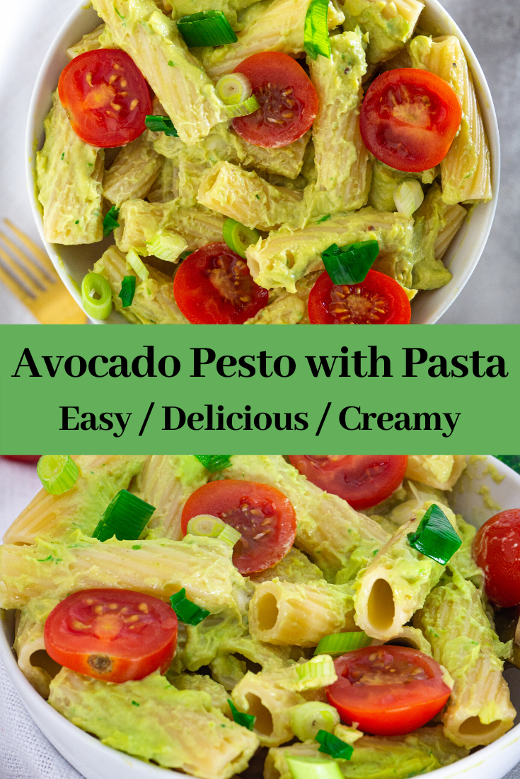 Easy Avocado Pesto with Pasta