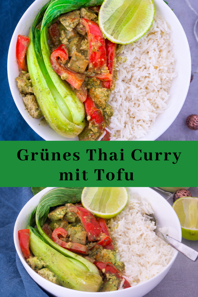 Grünes Thai Curry mit Tofu
