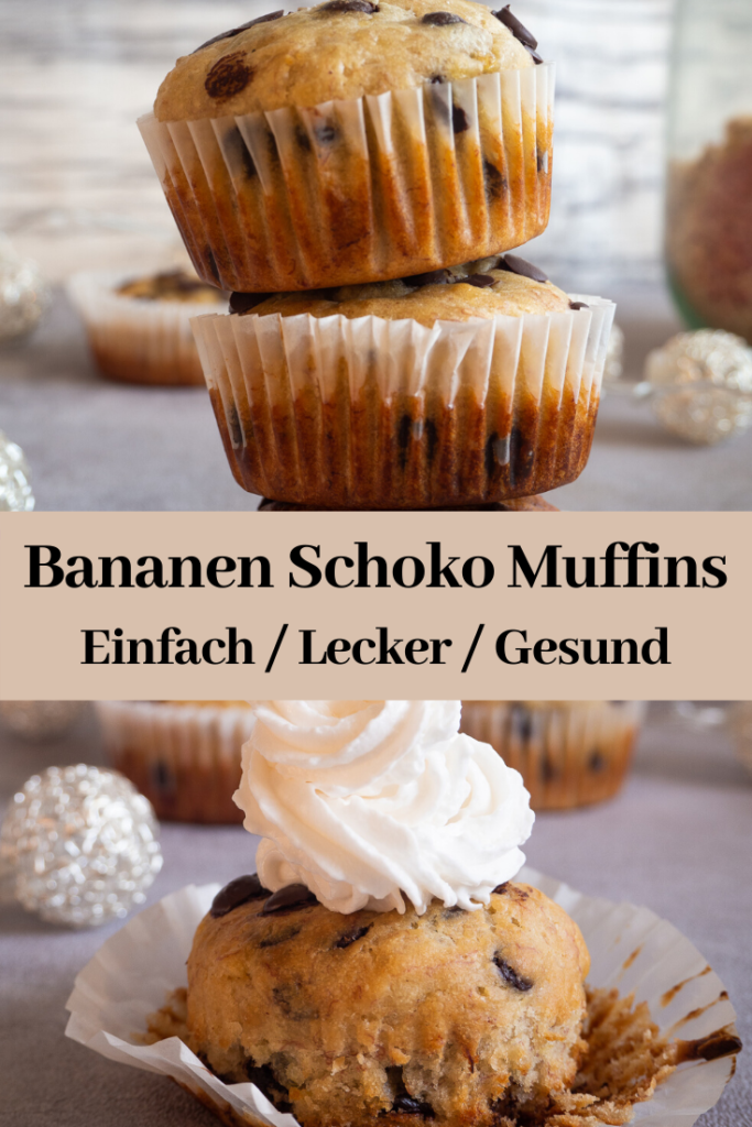 Bananen Schoko Muffins