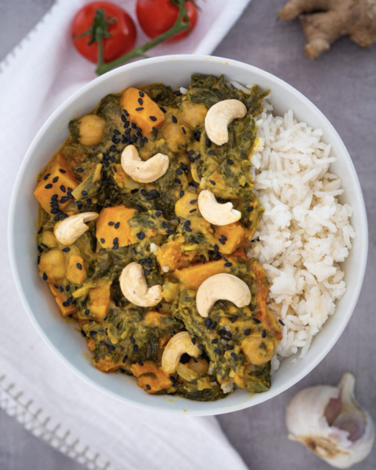 Creamy Sweet Potato Curry Recipe