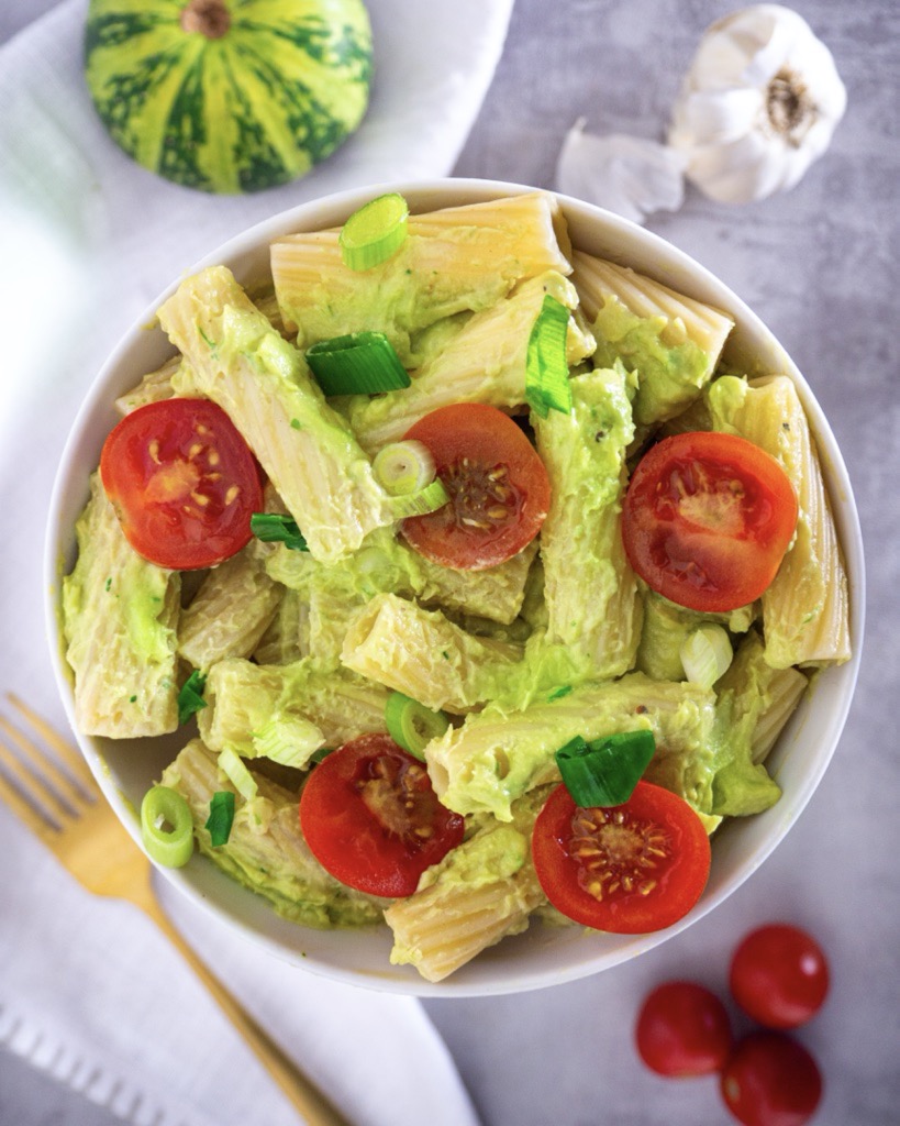 Healthy Pasta with Pesto