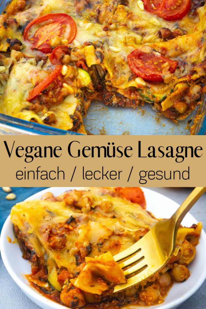 Vegane Gemüse Lasagne