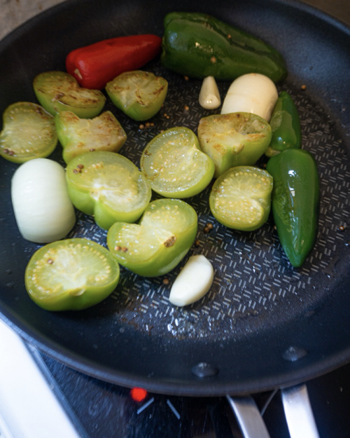 Leckeres Taco Rezept mit Salsa Verde (Vegan)