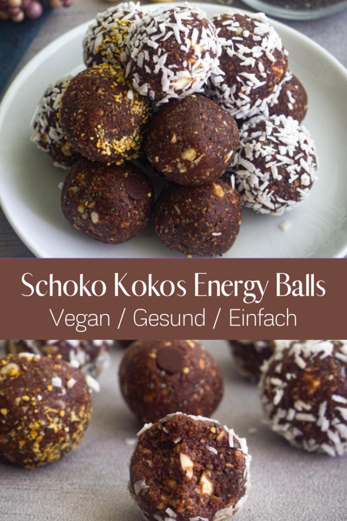 Schoko Kokos Energy Balls