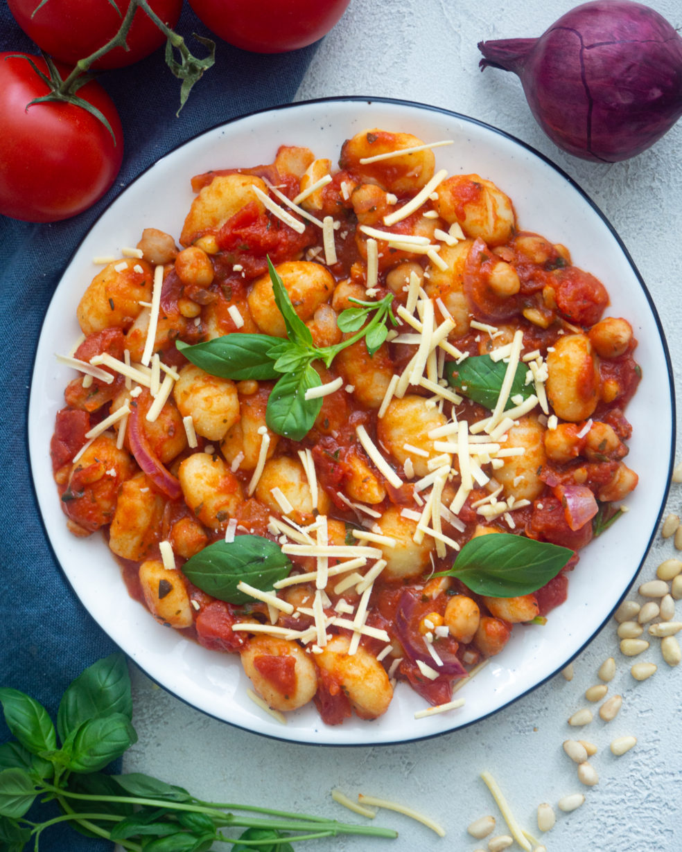 Gnocchi with Pomodoro Sauce (Easy & Flavorful!)