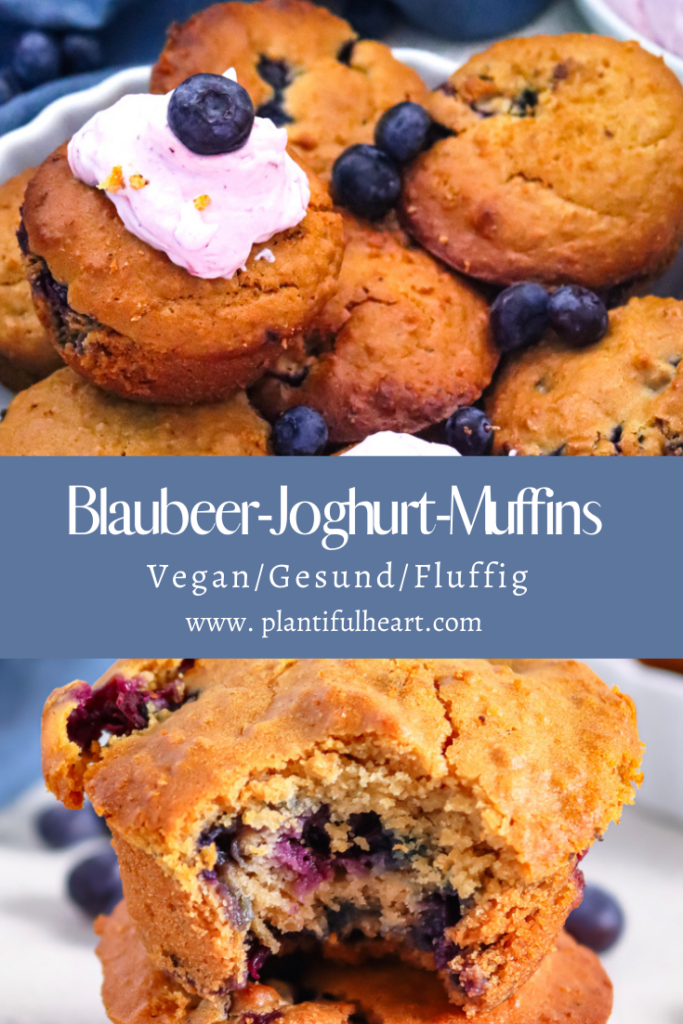 Blaubeer-Joghurt-Muffins Pinterest