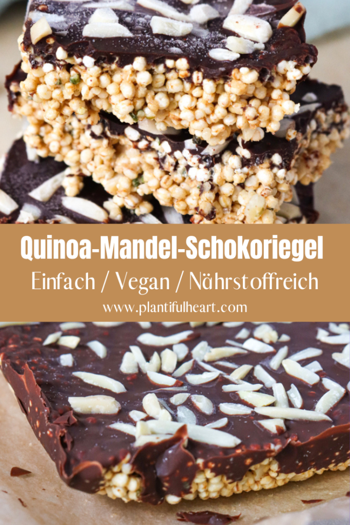 Quinoa-Mandel-Schokoriegel