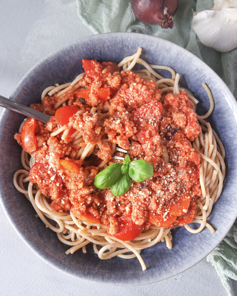 Rezept für Spaghetti Bolognese