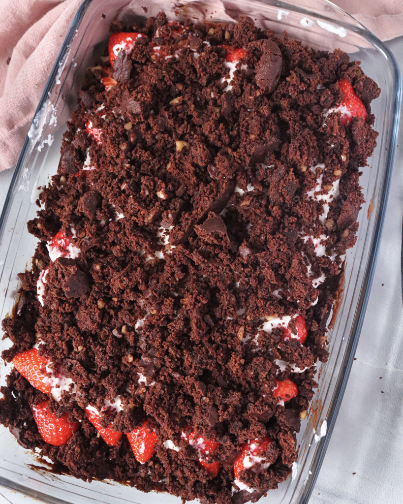 Strawberry Chocolate Cream Cake