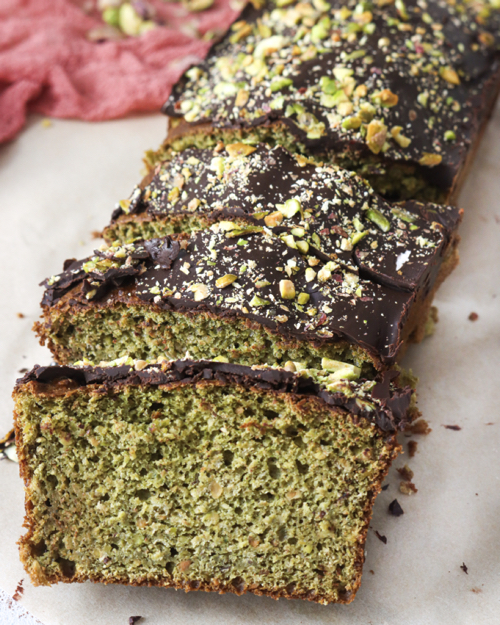 Veganes Pistazien-Bananenbrot Mini