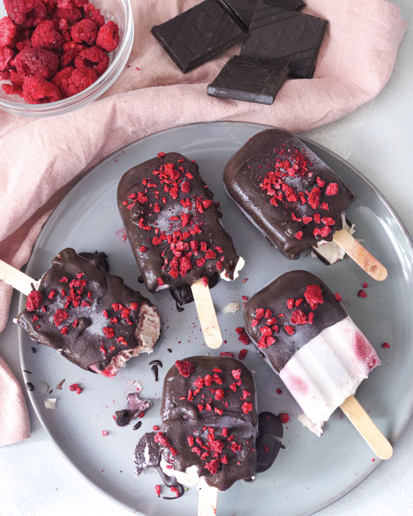Veganes Eis ohne Zucker
