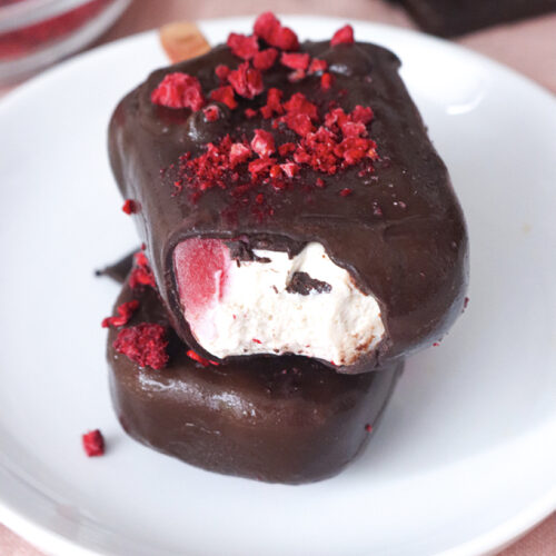Veganes Magnum Eis selber machen Mini