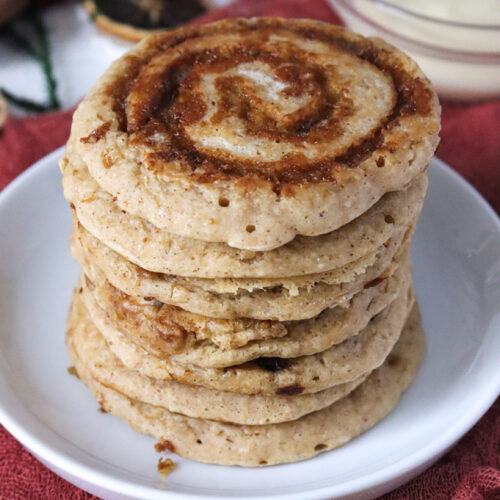 Cinnamon Rolls Pancakes Mini
