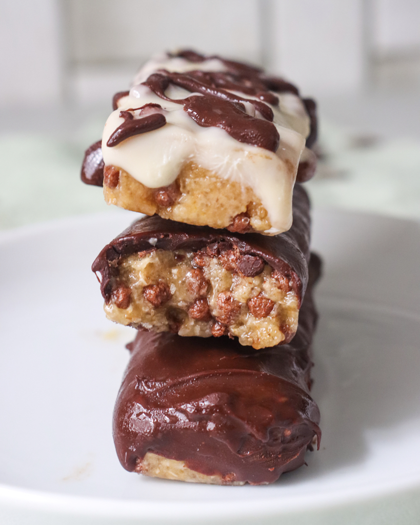 Vegane Cookie Dough Proteinriegel